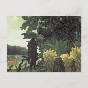 Henri Rousseau - De Snake Charmer Briefkaart