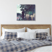 Henri Rousseau - De Snake Charmer Canvas Afdruk (Insitu (Slaapkamer))