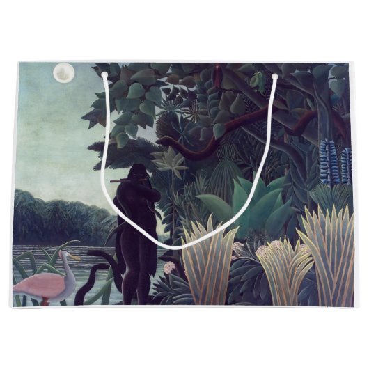 Henri Rousseau - De Snake Charmer Groot Cadeauzakje (Voorkant)