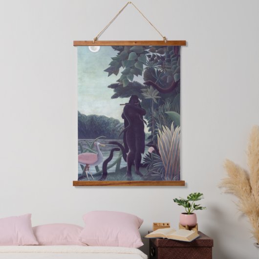 Henri Rousseau - De Snake Charmer Hangend Wandkleed (Slaapkamer)