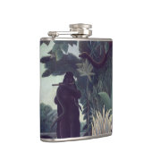 Henri Rousseau - De Snake Charmer Heupfles (Rechts)