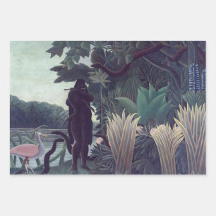Henri Rousseau - De Snake Charmer Inpakpapier Vel