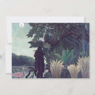 Henri Rousseau - De Snake Charmer Kaart