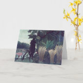 Henri Rousseau - De Snake Charmer Kaart (Gele Bloem)