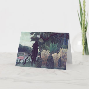 Henri Rousseau - De Snake Charmer Kaart