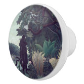 Henri Rousseau - De Snake Charmer Keramische Knop (Rechts)