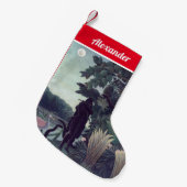 Henri Rousseau - De Snake Charmer Kleine Kerstsok (Voorkant (Hangend))