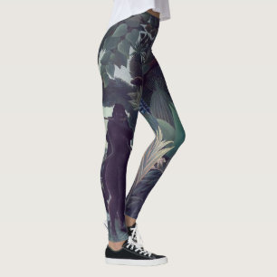 Henri Rousseau - De Snake Charmer Leggings