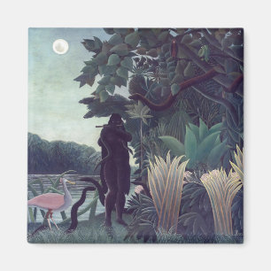 Henri Rousseau - De Snake Charmer Magneet