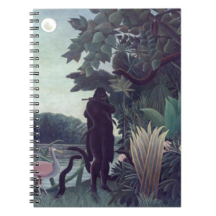 Henri Rousseau - De Snake Charmer Notitieboek