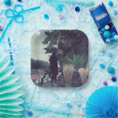 Henri Rousseau - De Snake Charmer Papieren Bordje (Feest)