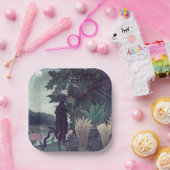 Henri Rousseau - De Snake Charmer Papieren Bordje (Feest)