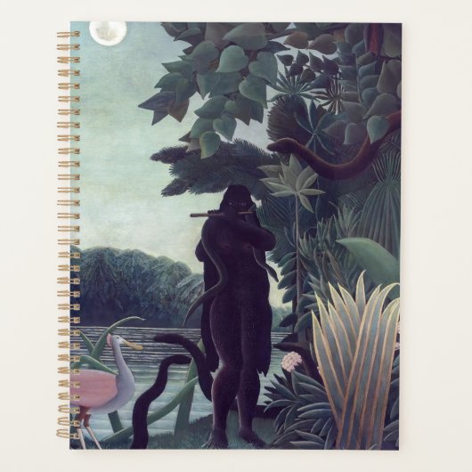 Henri Rousseau - De Snake Charmer Planner (Voorkant)