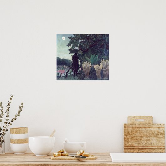 Henri Rousseau - De Snake Charmer Poster (Keuken)