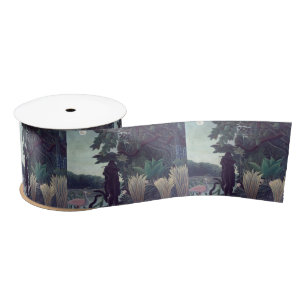 Henri Rousseau - De Snake Charmer Satijnen Lint