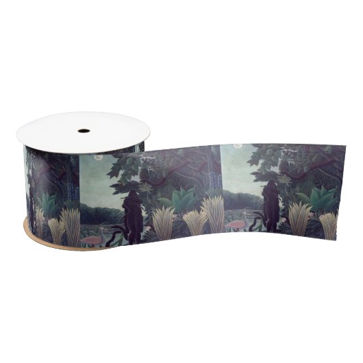 Henri Rousseau - De Snake Charmer Satijnen Lint (Spoel)