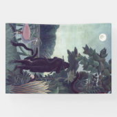 Henri Rousseau - De Snake Charmer Spandoek (Horizontaal)