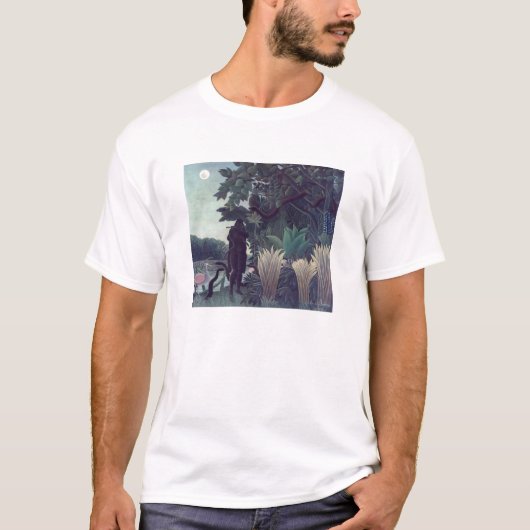 Henri Rousseau - De Snake Charmer T-shirt (Voorkant)