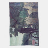 Henri Rousseau - De Snake Charmer Theedoek (Verticaal)