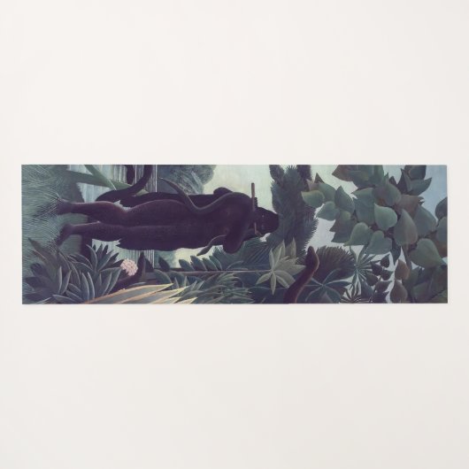 Henri Rousseau - De Snake Charmer Yogamat (Achterkant (horizontaal))