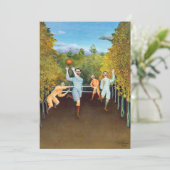 Henri Rousseau - De spelers van het Football Kaart (Staand voorkant)