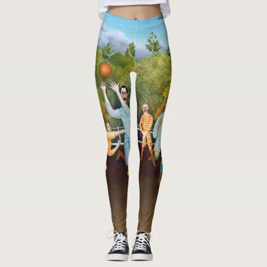 Henri Rousseau - De spelers van het Football Leggings (Voorkant)