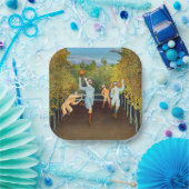 Henri Rousseau - De spelers van het Football Papieren Bordje (Feest)