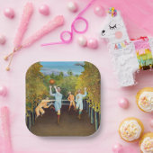 Henri Rousseau - De spelers van het Football Papieren Bordje (Feest)