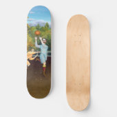 Henri Rousseau - De spelers van het Football Persoonlijk Skateboard (Voorkant)