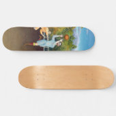 Henri Rousseau - De spelers van het Football Persoonlijk Skateboard (Horizontaal)