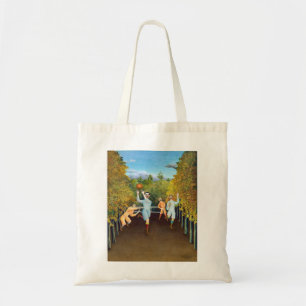 Henri Rousseau - De spelers van het Football Tote Bag