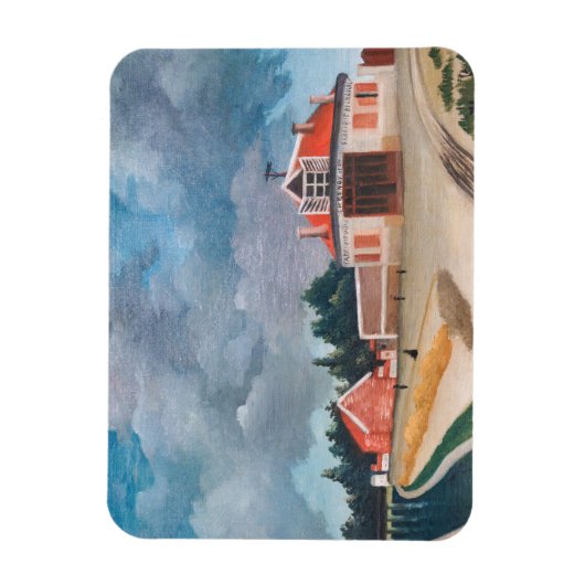 Henri Rousseau - de stoelenfabriek Magneet (Verticaal)