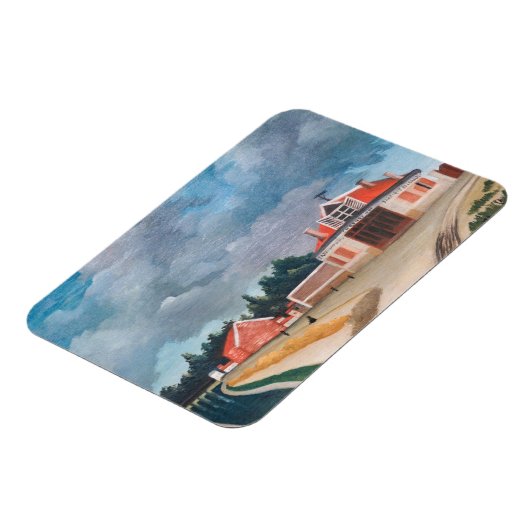 Henri Rousseau - de stoelenfabriek Magneet (Linkerzijde)