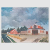 Henri Rousseau - de stoelenfabriek Tissuepapier (Voorkant)
