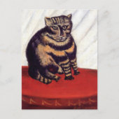 Henri Rousseau - De Tijgerkat Briefkaart (Voorkant)