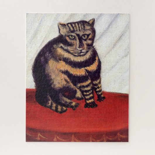 Henri Rousseau - De Tijgerkat Legpuzzel (Verticaal)