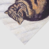 Henri Rousseau - De Tijgerkat Tissuepapier (Detail)