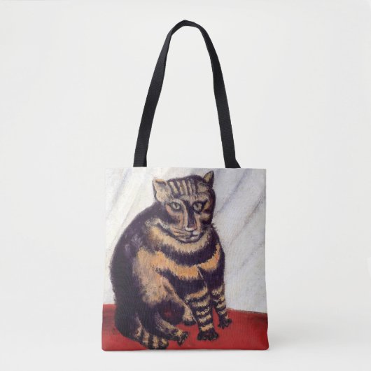 Henri Rousseau - De Tijgerkat Tote Bag (Voorkant)