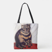 Henri Rousseau - De Tijgerkat Tote Bag (Achterkant)