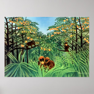 Henri Rousseau - De tropen Poster