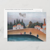 Henri Rousseau - De vissers en het vliegtuig Briefkaart (Voorkant / Achterkant)