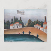 Henri Rousseau - De vissers en het vliegtuig Briefkaart (Voorkant)