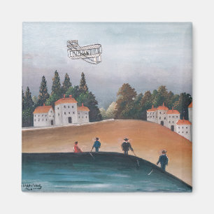 Henri Rousseau - De vissers en het vliegtuig Magneet