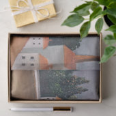 Henri Rousseau - De vissers en het vliegtuig Tissuepapier (Geschenk)