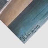 Henri Rousseau - De vissers en het vliegtuig Tissuepapier (Detail)