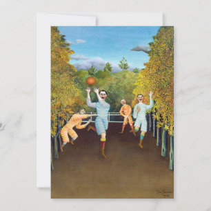 Henri Rousseau - De Voetballers Kaart