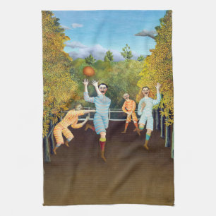 Henri Rousseau - De Voetballers Theedoek
