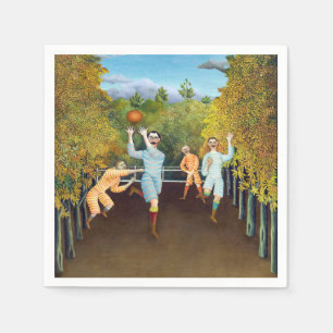 Henri Rousseau - De Voetbalspelers Servet