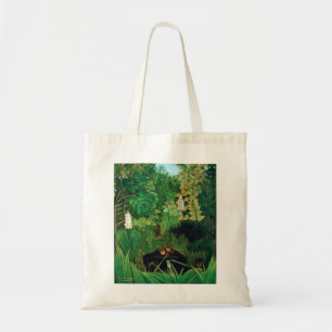 Henri Rousseau - De vrolijke grappenmakers Tote Bag