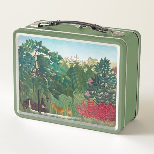 Henri Rousseau - De waterval (Achterkant)